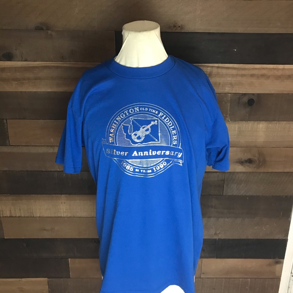 Washington old time fiddlers single stitch‎ shirt
